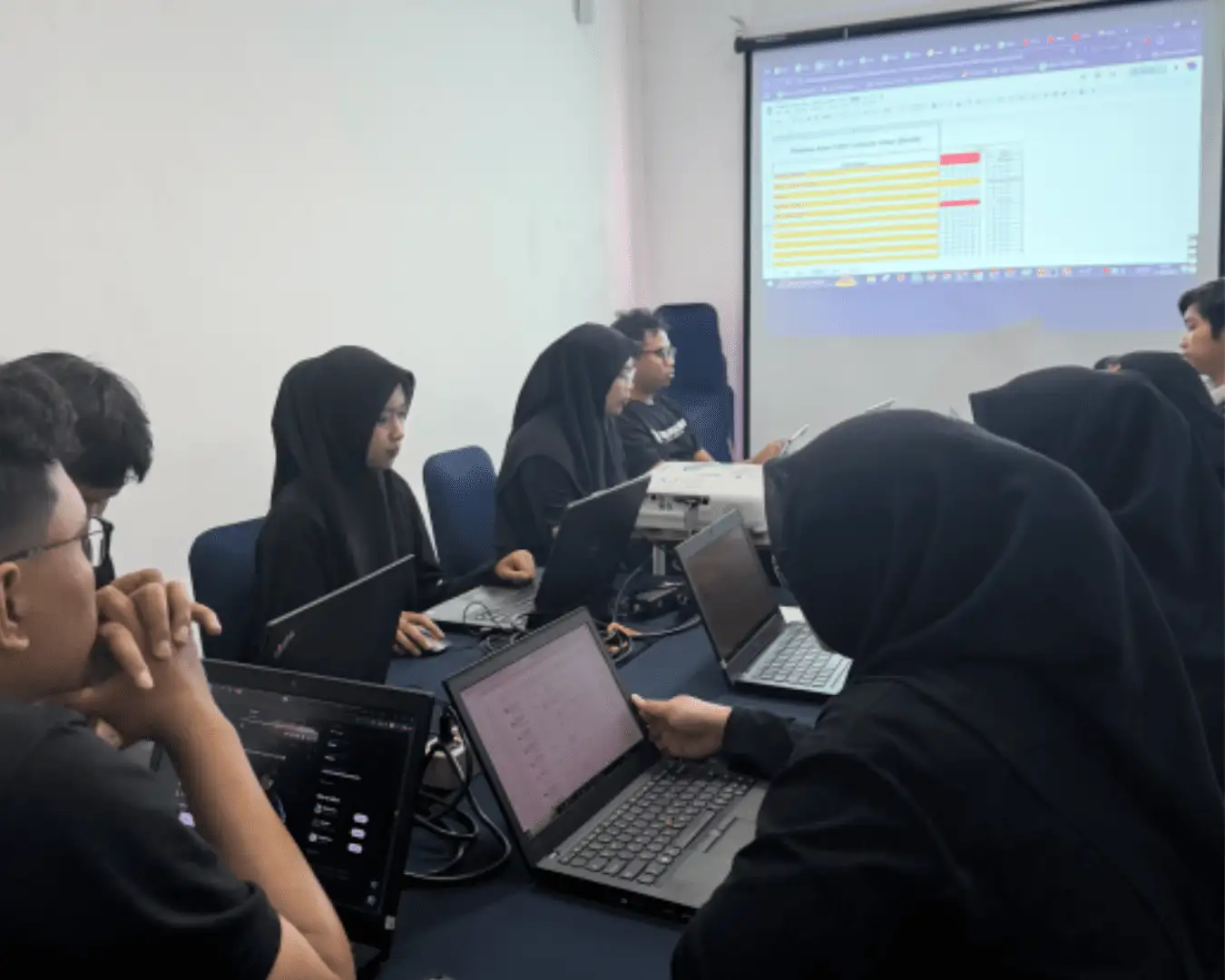 Tim kerja Digifolium di kantor