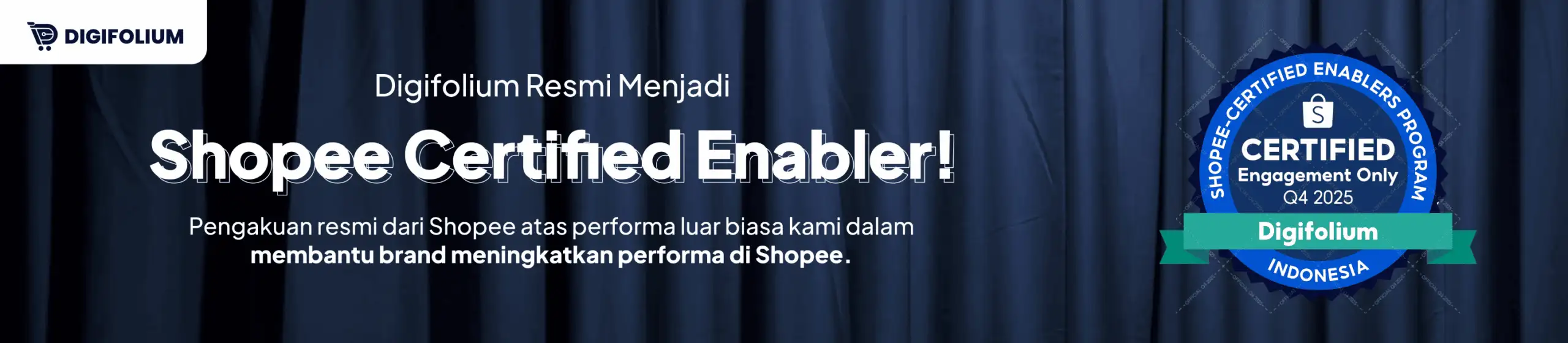 Digifolium resmi Shopee Certified Enabler